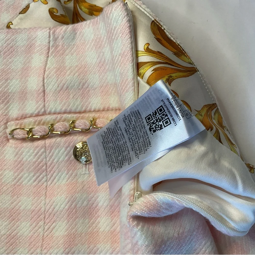 Guess Pink and White Plaid Mini Skirt - Picture 5 of 9